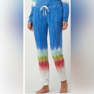 PJ Salvage Colorful Tie-Dye Women's Pants